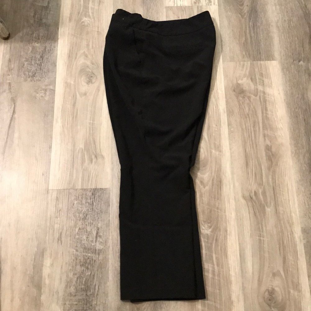 Women’s simply styled black career pants